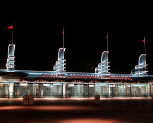 The sun is setting on another day at DCA... and our vacation.