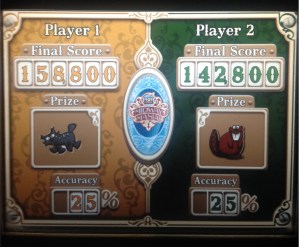 You would think these incredible scores are good enough for first place.  You would be wrong.