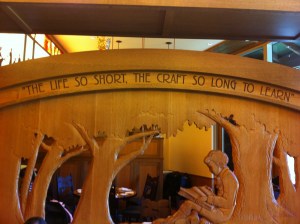 Nothing says breakfast like a quote from the Middle Ages.