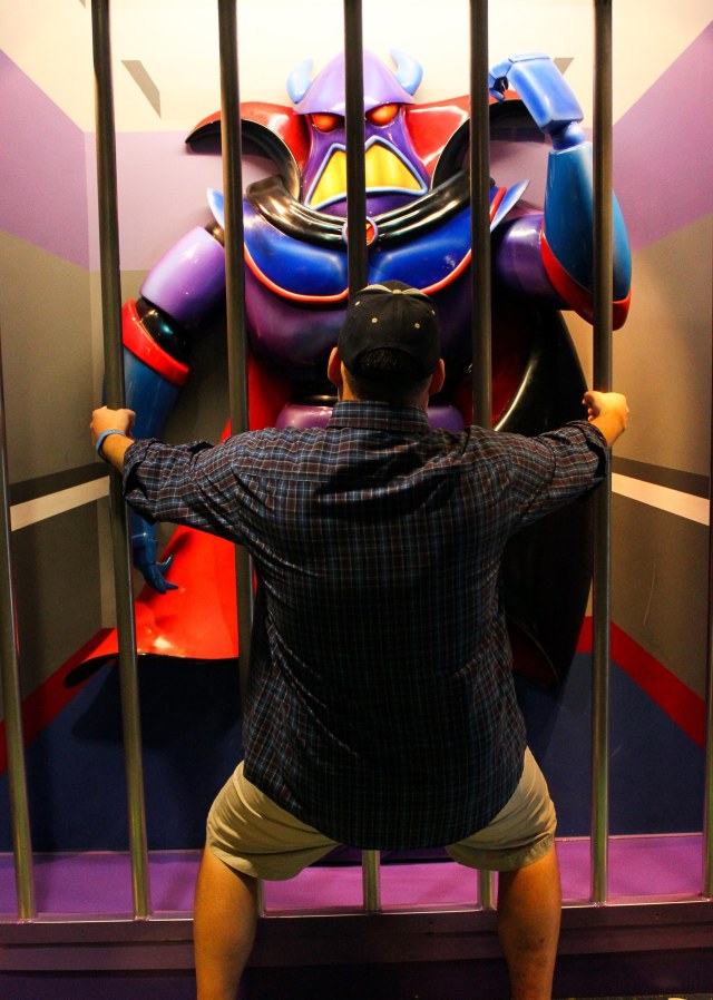 "For your crimes against the galaxy, I sentence you to twenty-five years of riding Space Ranger Spin."