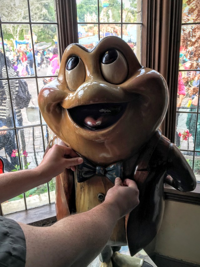 Mr. Toad is #1. And he knows it.