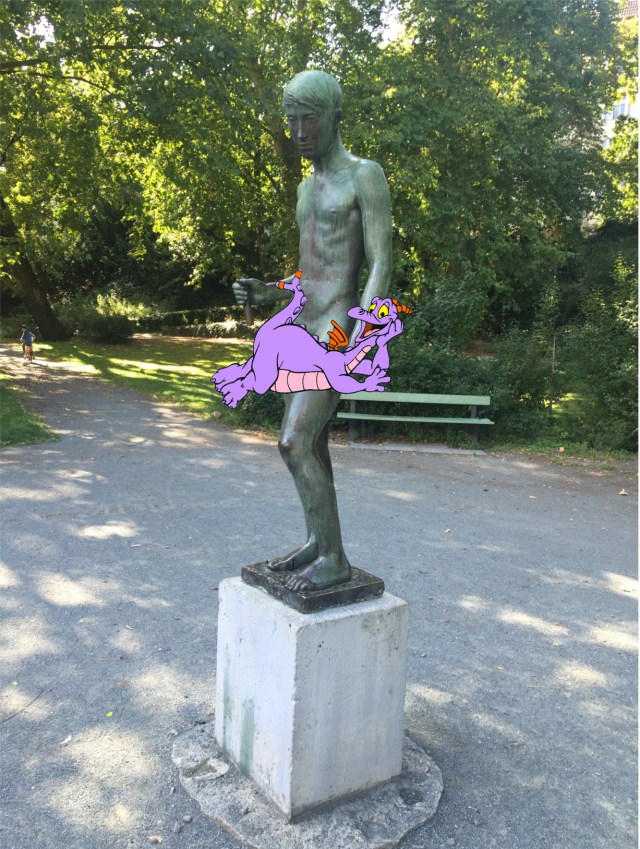 Figment pops up in unexpected places; like this public park in Berlin, Germany.