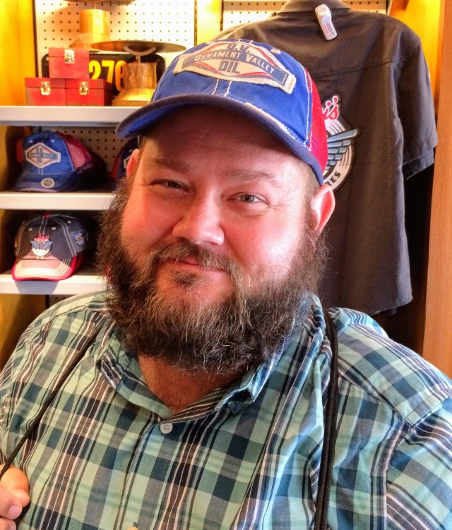  There are weirdos everywhere in Disney parks. Take this guy, for instance. What’s his story?